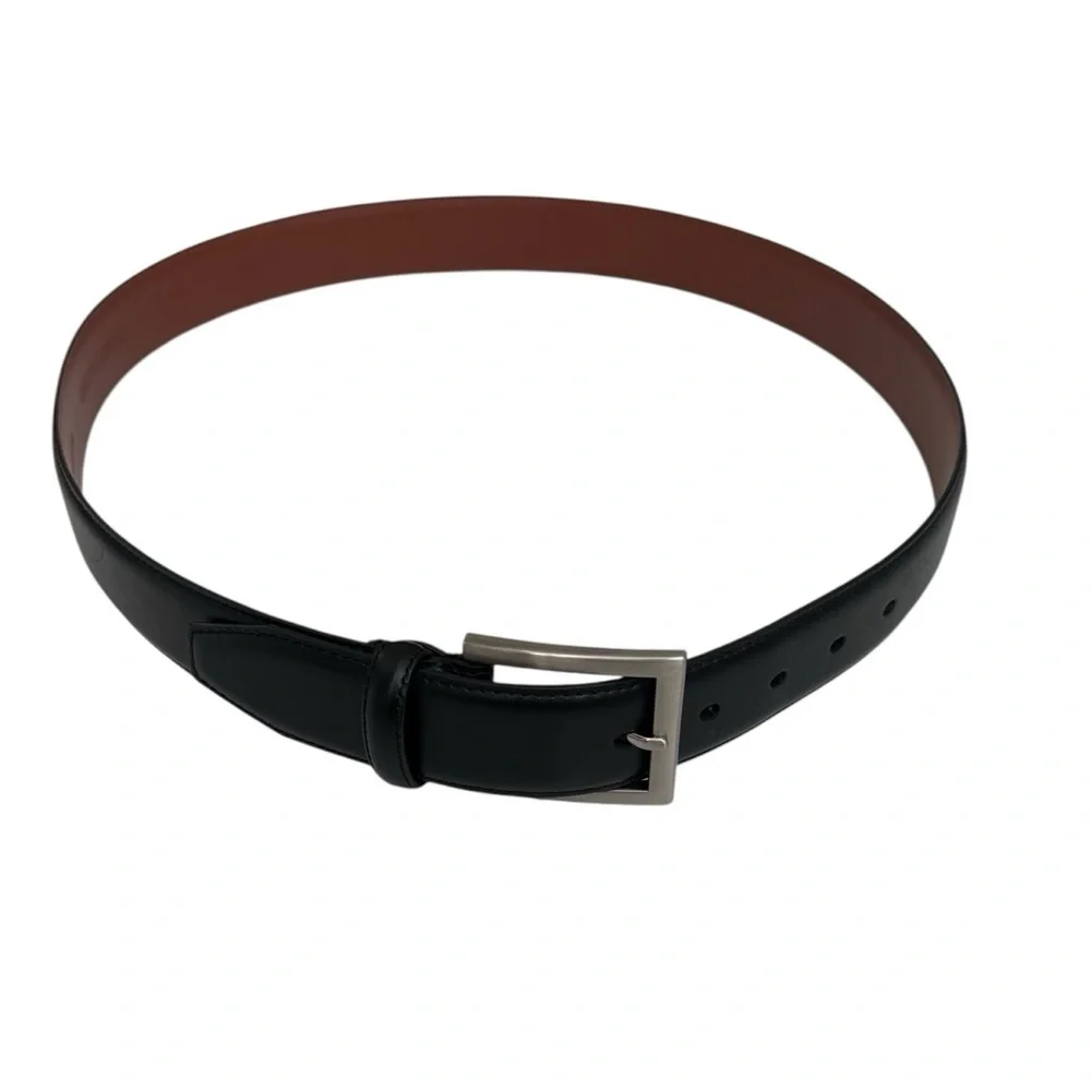 New Johnston & Murphy Dress Leather Belt Size 38”